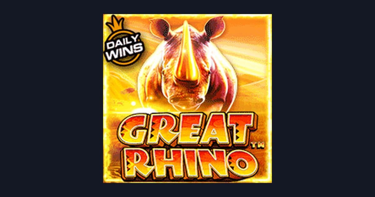 Raih Bonus New Member dengan Great Rhino, Slot Seru dari Pragmatic Play